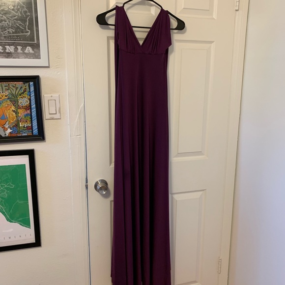 Long Purple Henkaa Adjustable Dress - Picture 1 of 2